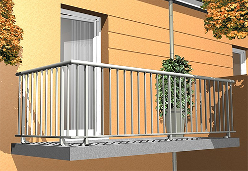 Balcon et garde-corps
