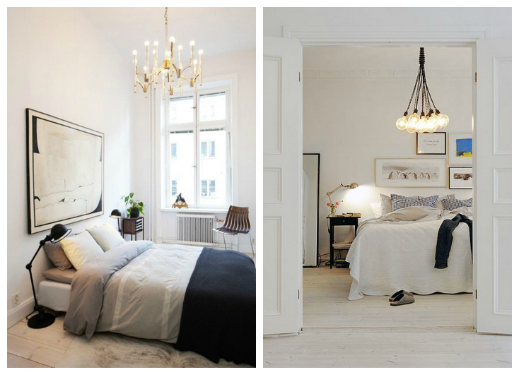 Idées et photos pour une chambre de style moderne rustique ... Belles chambre model
