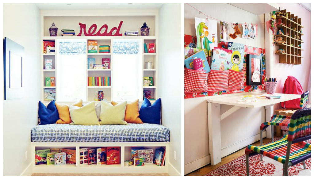 11 idées & photos sur comment décorer une salle de jeux ? blogue ... Banquette idee Chambre