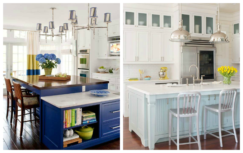 Idées de déco pour une cuisine de style moderne rustique blogue ... Dosseret décor Gris