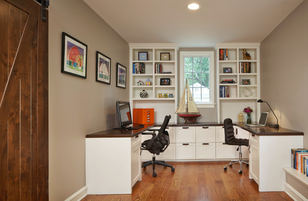 Featured image of post Home Office Back Wall Ideas : Lift up your mood and boost your productivity by simply adding creative wall art to your office space.
