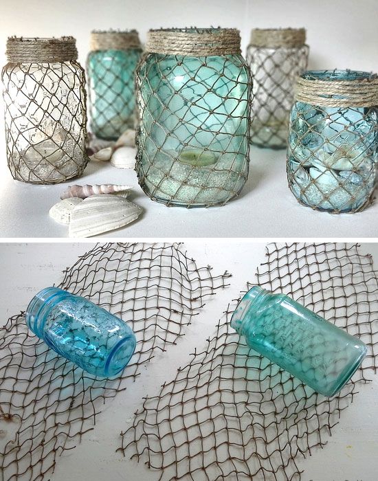 DIY projects : nautical inspired home decor !