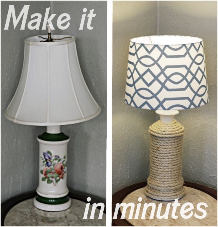 DIY projects : nautical inspired home decor !