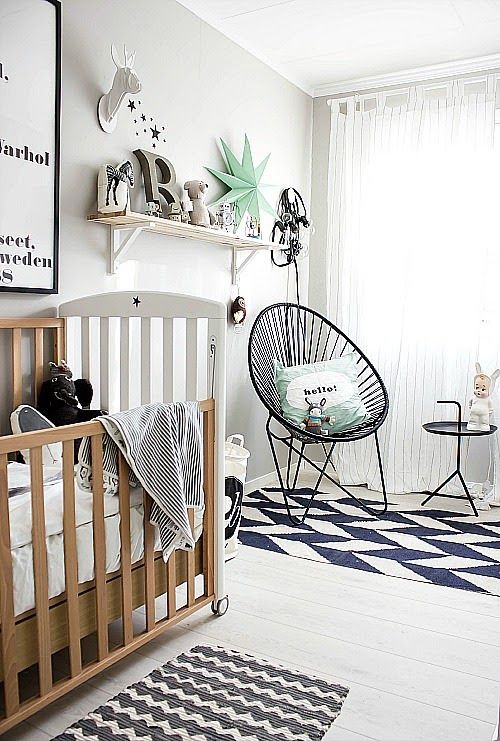 Décor unisexe pour la chambre du bébé : 16 idées & décors Chambre Couleur bébé de Créatif