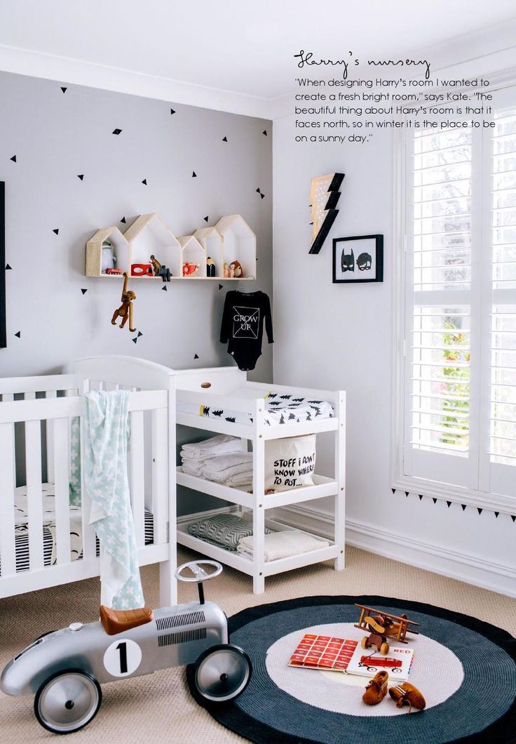 Décor unisexe pour la chambre du bébé : 16 idées & décors Créatif Chaleureuse Chambre