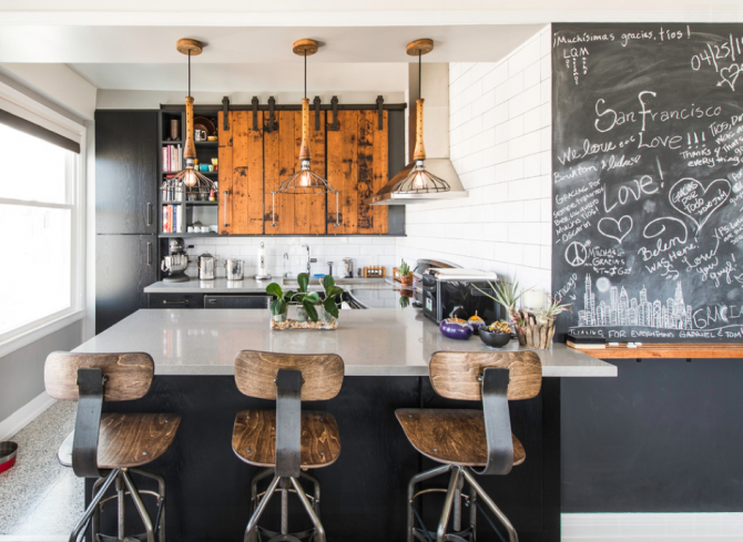 Tableau de craie dans la cuisine : 23 idées pour personnaliser votre cuisine !