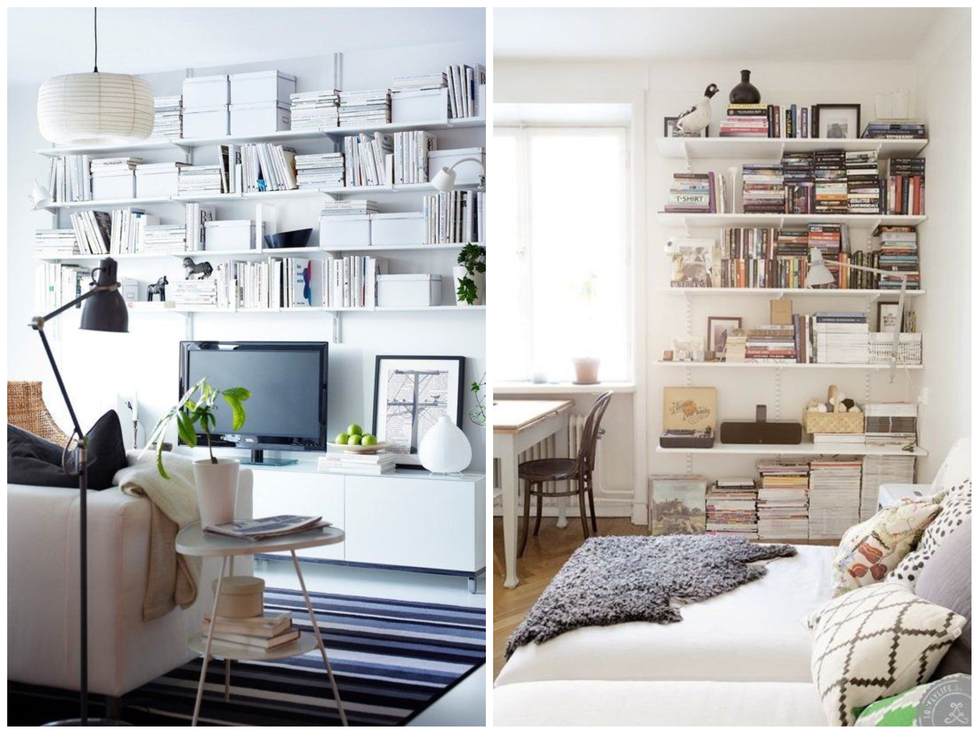 43 idées de petit rangement abordable pour l'appartement !
