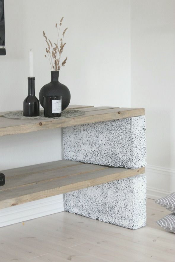 concret DIY furniture projects