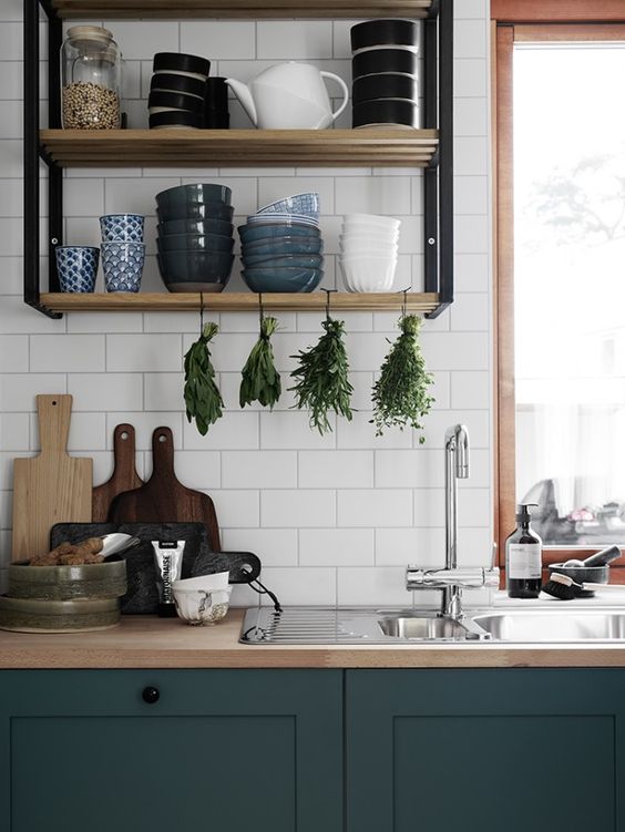Tuile subway blanche pour la cuisine : 15 idées de dosseret Vintage inspiration Dosseret