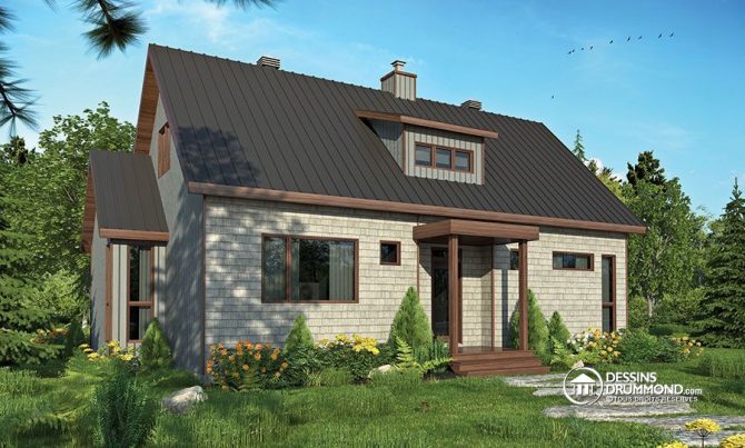 Une maison de campagne inspirée du style scandinave!