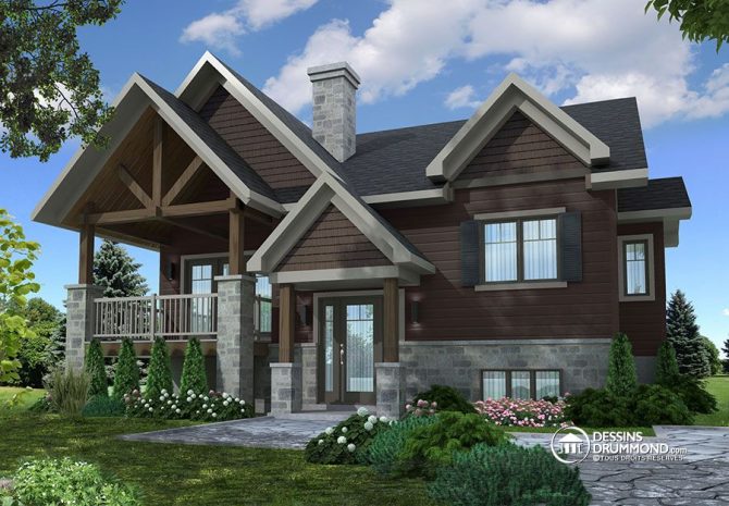 Blogue dessins drummond idées et inspirations pour votre maison Dessin chalet inspiration