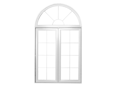 Vaillancourt Portes et Fenêtres / fenêtre architecturale en pvc blanc