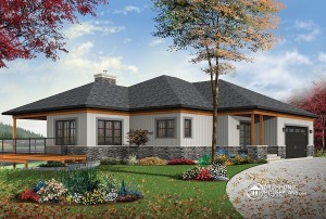 Cottage house plan 3967 by Drummond House Plans