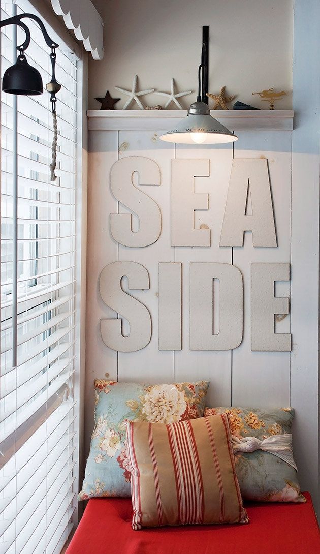 Nautical inspired home decor !