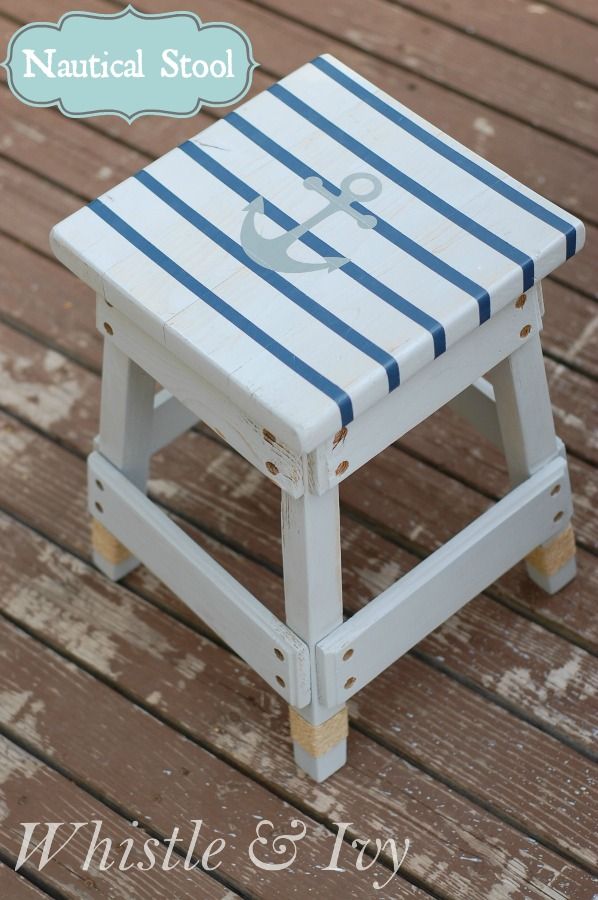 DIY projects : nautical inspired home decor !