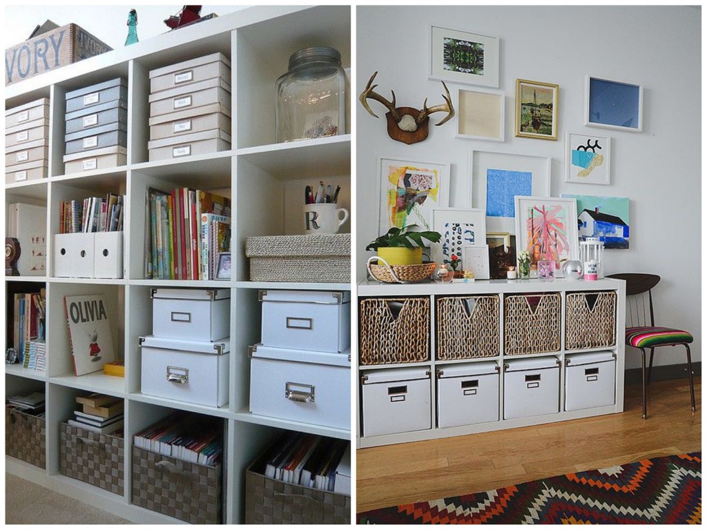 Recycled boxe DIY small storage ideas