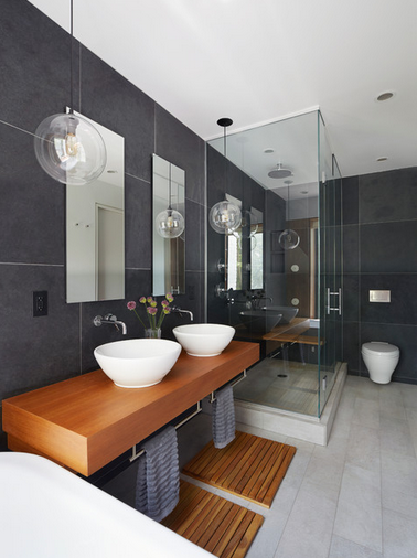 19 idées pour une salle de bain à évier double