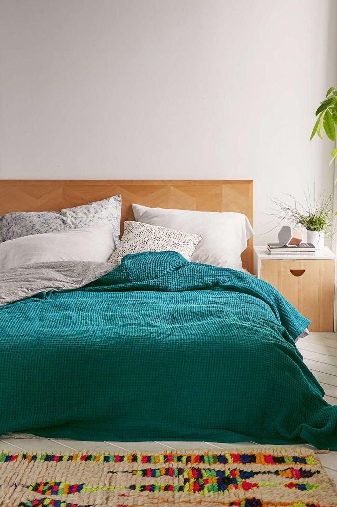 idées de couvre lit pour une chambre coloré