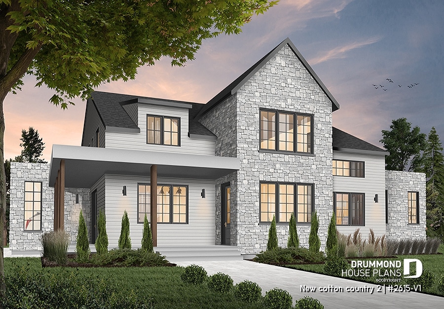 drummond house plans modern farmhouse