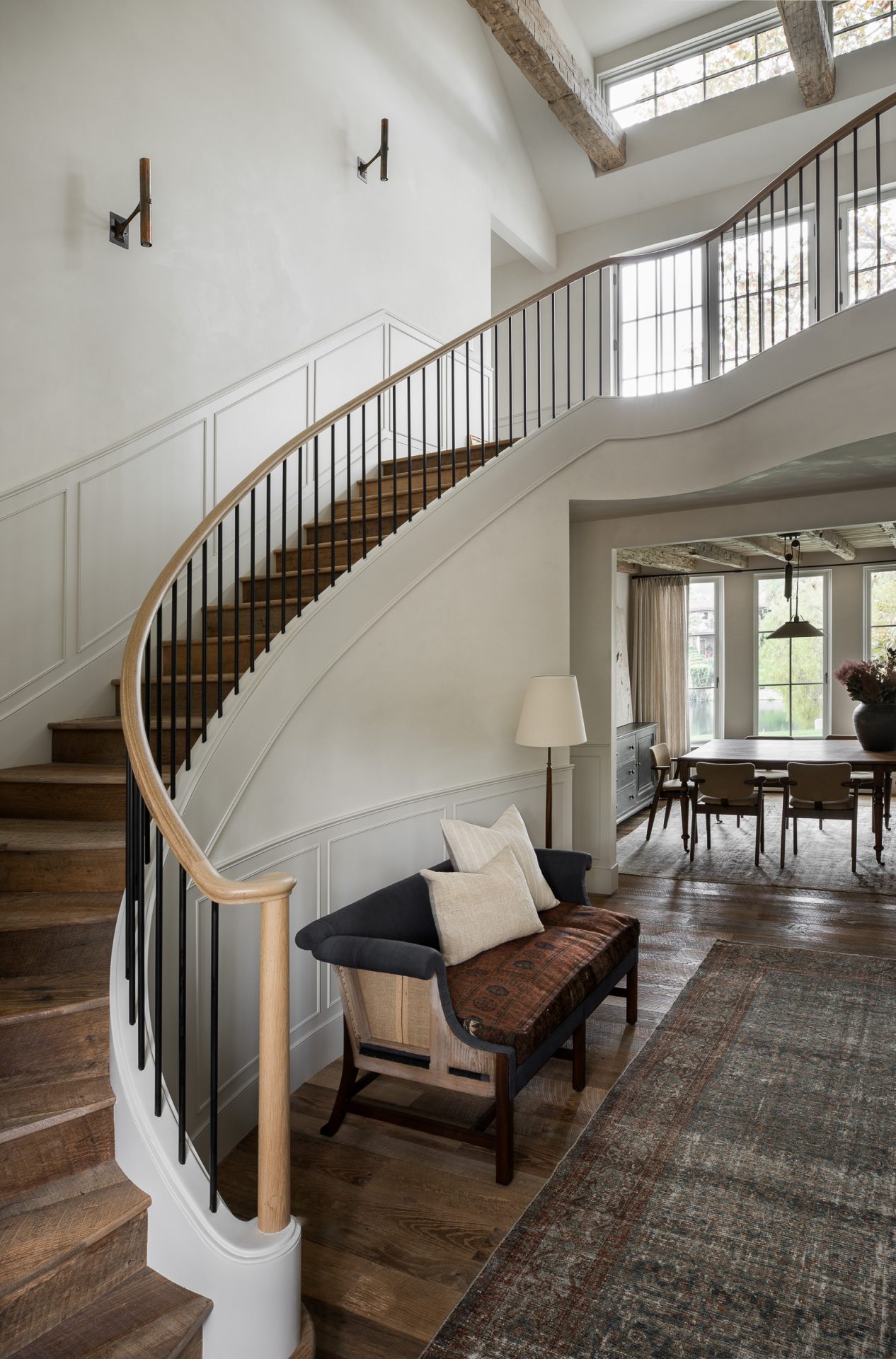 Escalier étages amberinteriors décoration intérieur