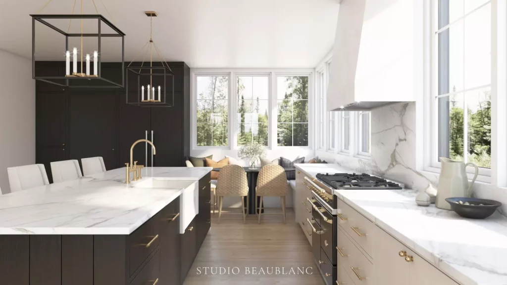 Design intérieur de cuisine