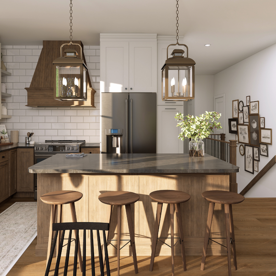 Tendances cuisine Modèle plan de maison Merrain 3157