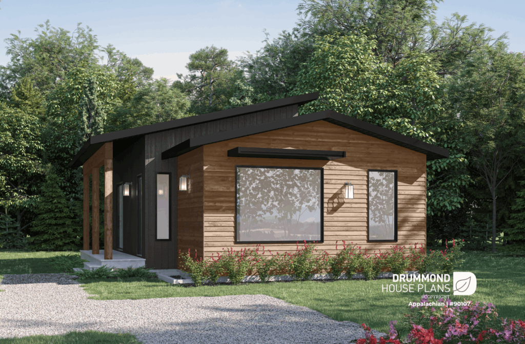 Eco-friendly house plan Appalachian 90107