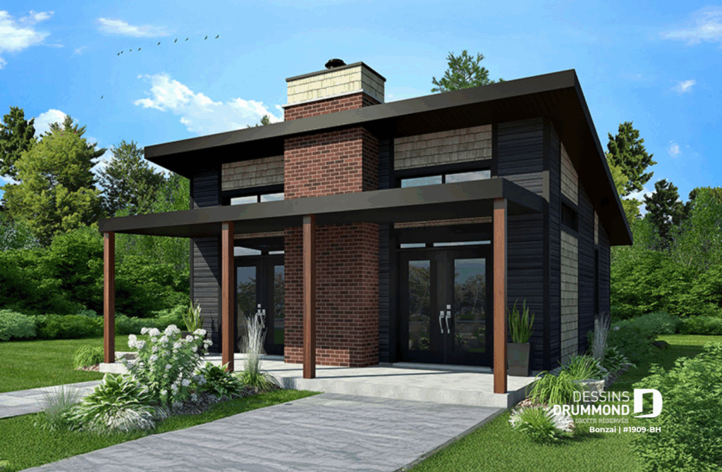 Plan de maison Bonzai | #1909-BH