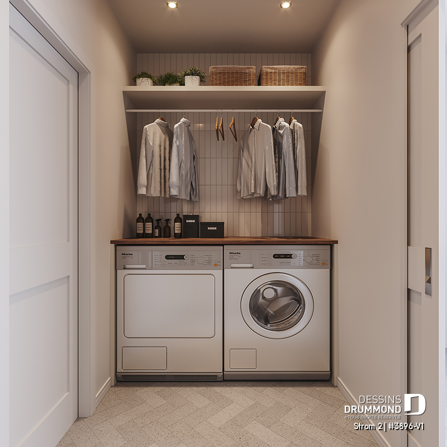 étage avec salle de lavage strom 2