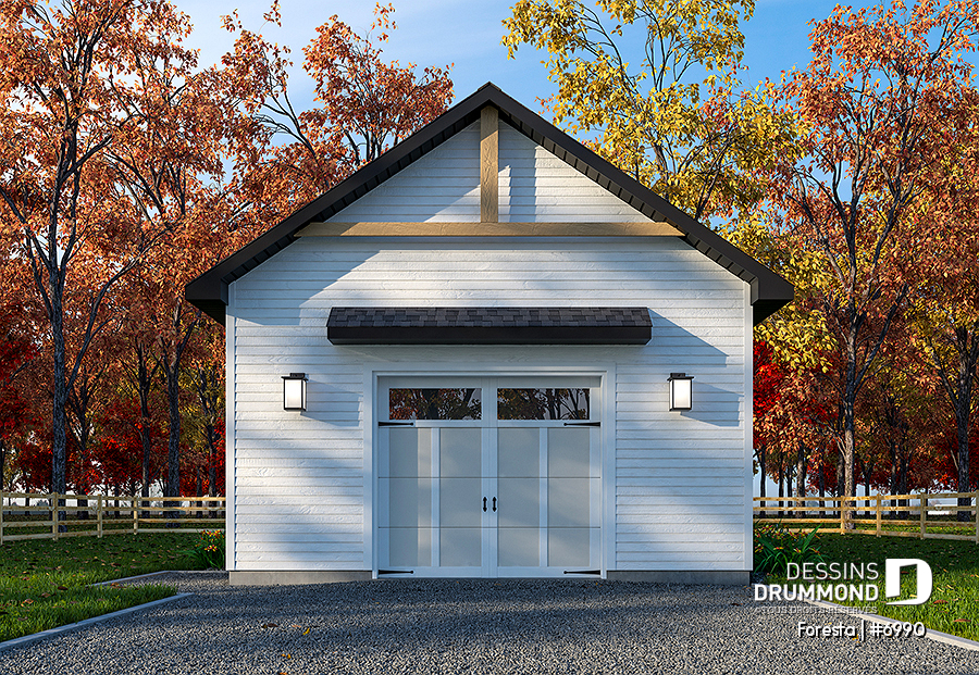 Plan de garage simple DessinsDrummond