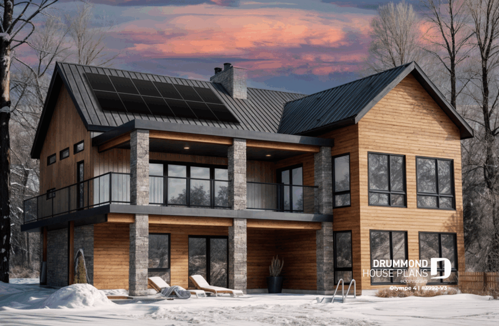 modèle de maison scandinave