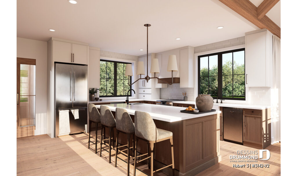 cuisine avec garde-manger