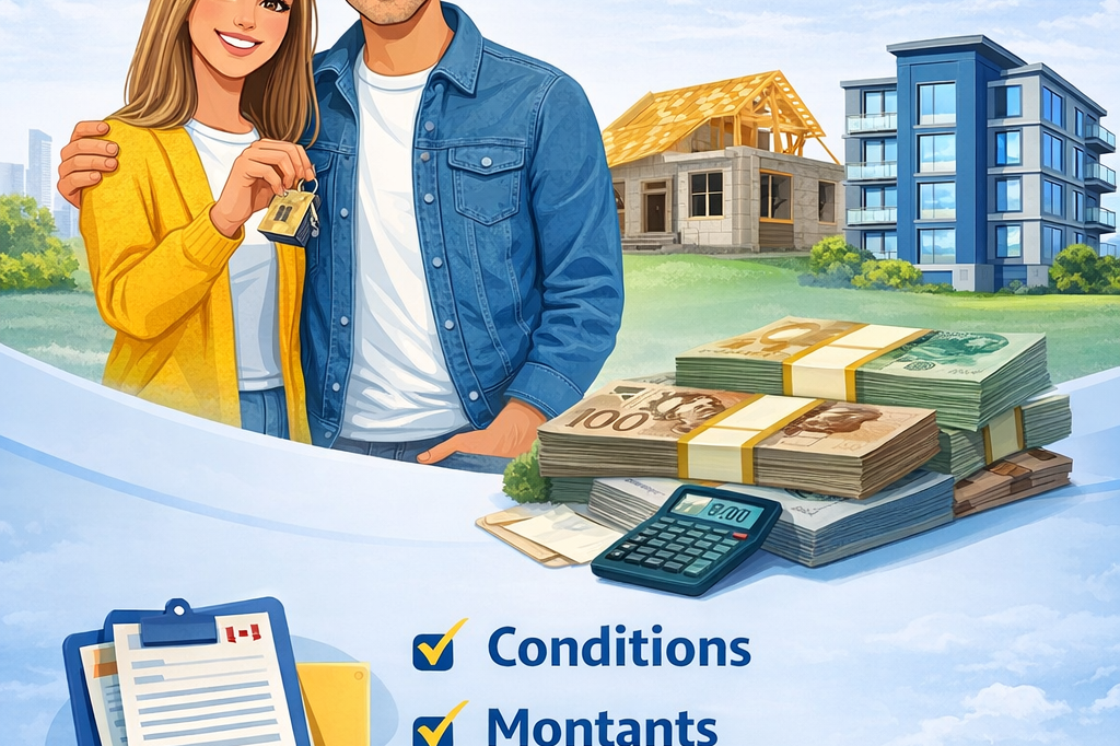 remboursement TPS TVH première habitation couple achat maison Canada