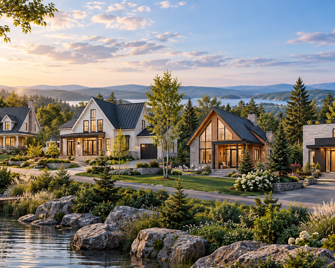 Différents styles de maisons au Québec, de la maison traditionnelle à la maison moderne