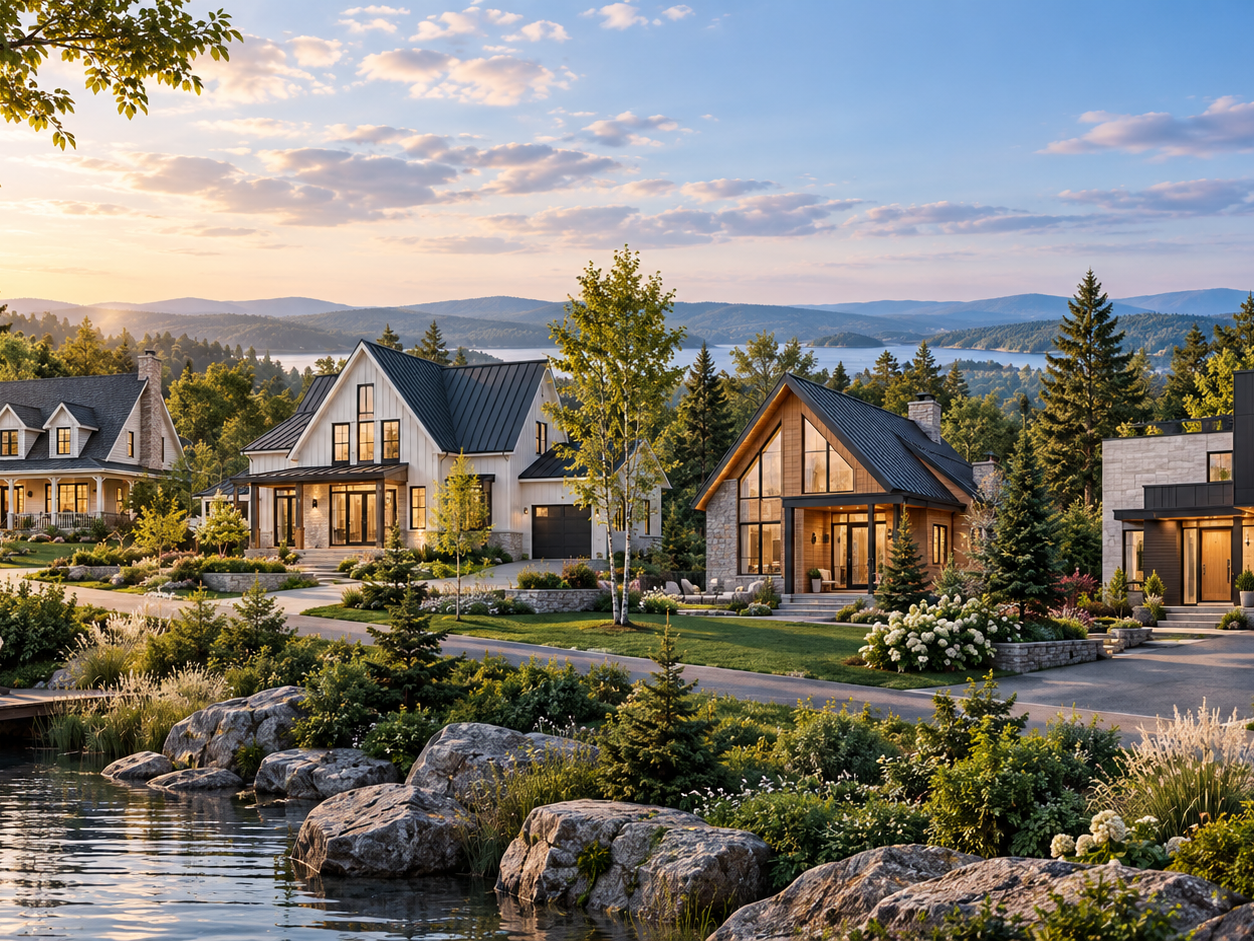 Différents styles de maisons au Québec, de la maison traditionnelle à la maison moderne